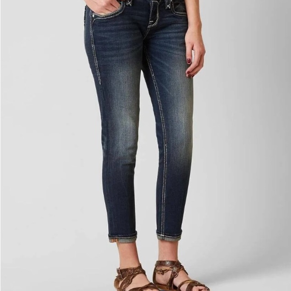 Rock Revival Martia Ankle Skinny Stretch Jean